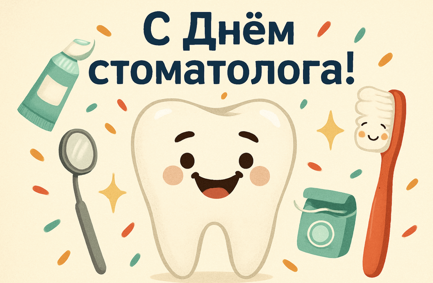 Фото Международный день стоматолога: открытки к празднику 5